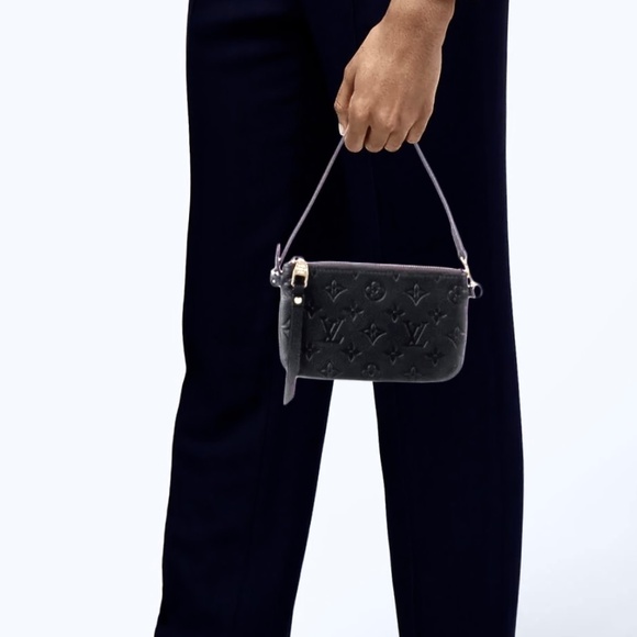 Louis Vuitton Monogram Empreinte Pochette Citadine Noir - Picture 4 of 13